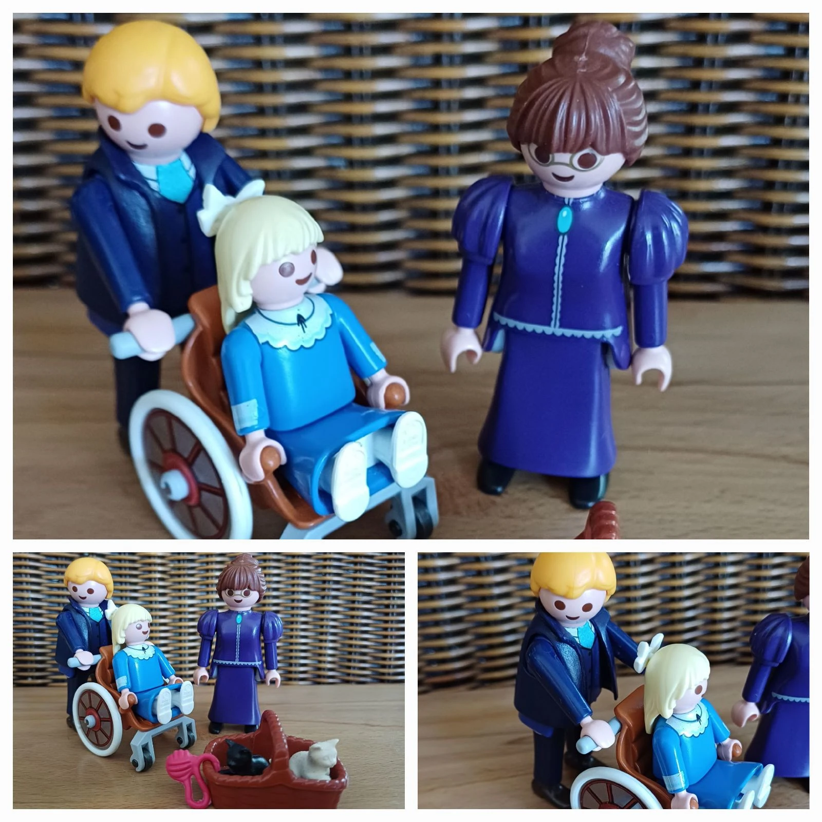 Clara et les chatons playmobil ( Heidi )